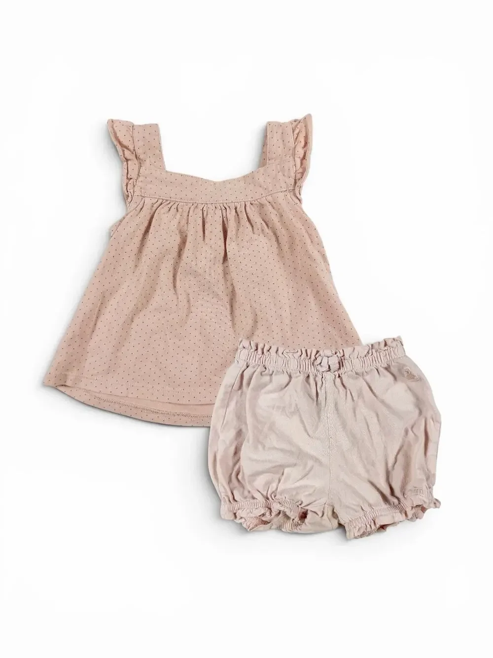 Baby Gap Organically Grown Cotton Dot Flutter Tank & Bloomers 18–24 Months